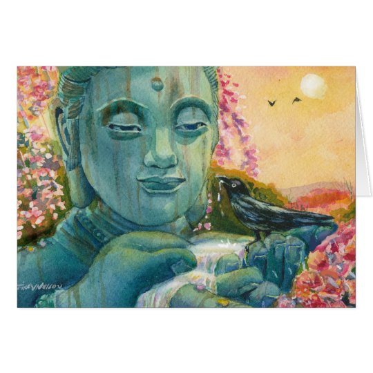 Peaceful Buddha Card
