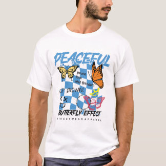 Peaceful Butterfly Effect T-Shirt – Serenity in Mo