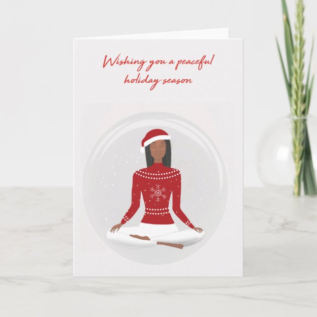 Peaceful Christmas card (Front)