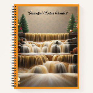 "Peaceful Christmas Reflections" Notebook