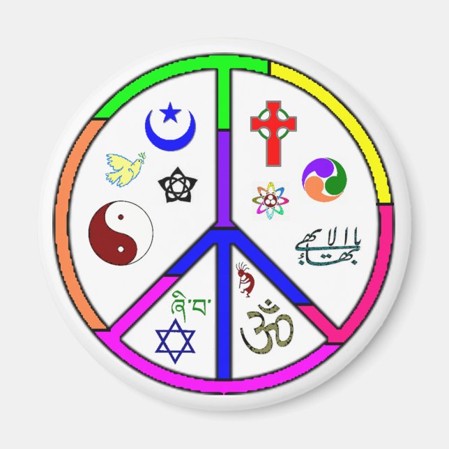 Peaceful Coexistence Magnet (Front)