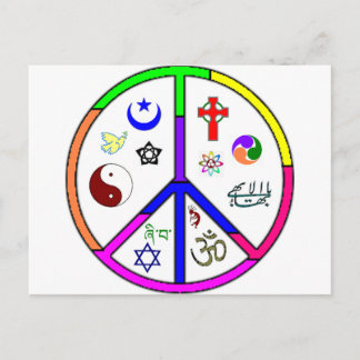 Peaceful Coexistence Postcard