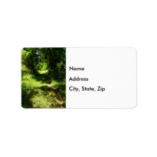 Peaceful Country Pathway Address Labels