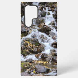 Peaceful Creek Waterfall Nature Scene Samsung Galaxy Case