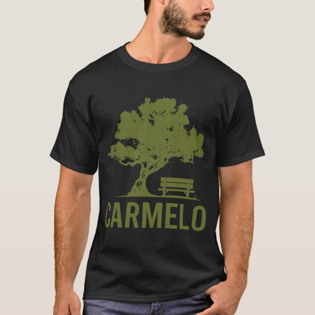 Peaceful Day - Carmelo Name T-Shirt (Front)