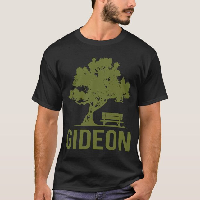 Peaceful Day - Gideon Name T-Shirt (Front)