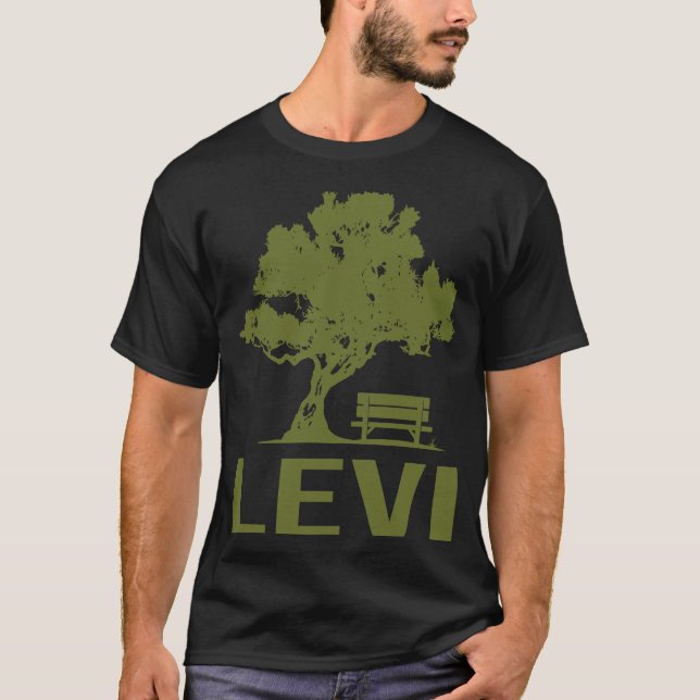 Peaceful Day - Levi Name T-Shirt (Front)