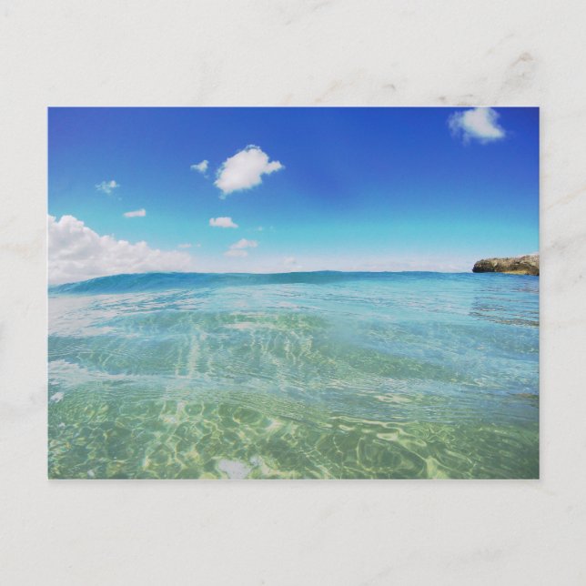 Peaceful Day | Tropical Water Postcard (Front)