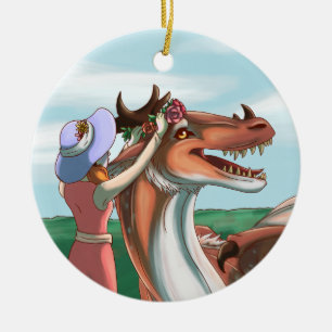 Peaceful Days Ceramic Tree Decoration