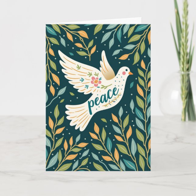 Peaceful Dove Art Card (Front)