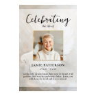 Peaceful Dove Celebration of Life Photo, Funeral