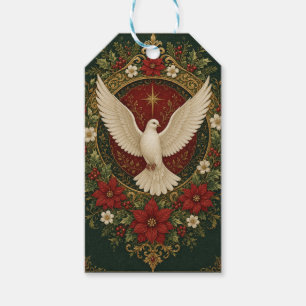 Peaceful Dove Holiday Gift Tags