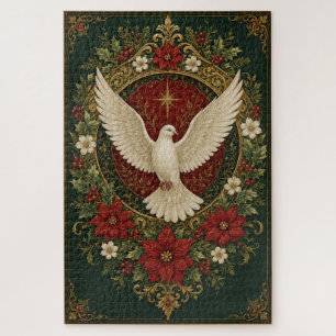 Peaceful Dove Holiday Jigsaw Puzzle