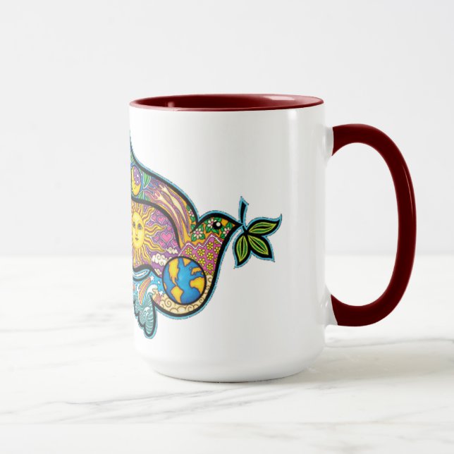 peaceful dove... mug (Right)