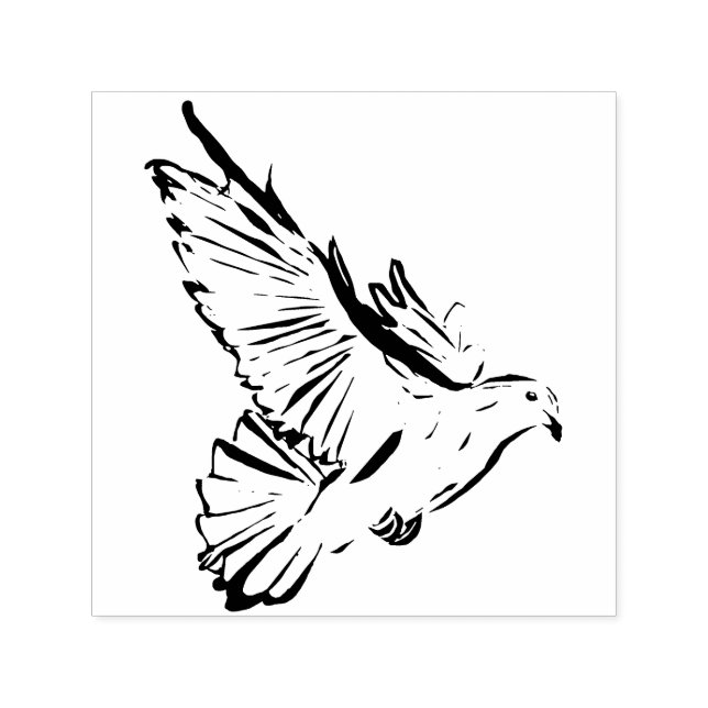 Peaceful Dove Stamp  (Design)