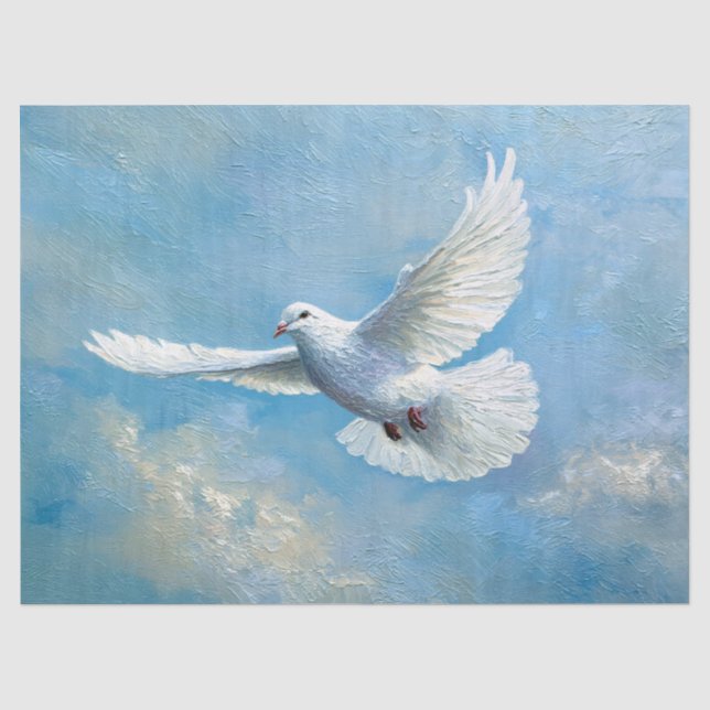 Peaceful Dove Tissue Paper (Front)