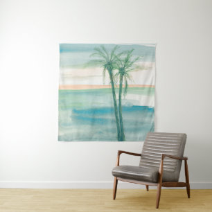Peaceful Dusk Tropical Tapestry