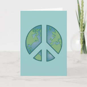 Peaceful Earth Greeting Card- Blank Card