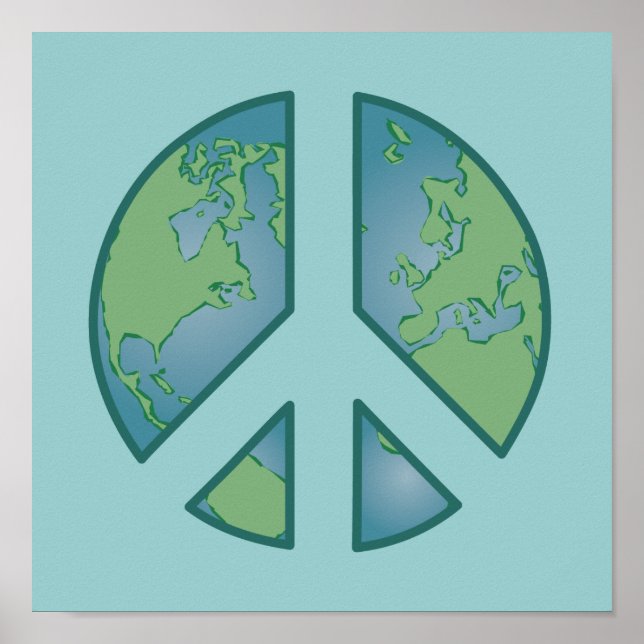 Peaceful Earth Poster (Front)
