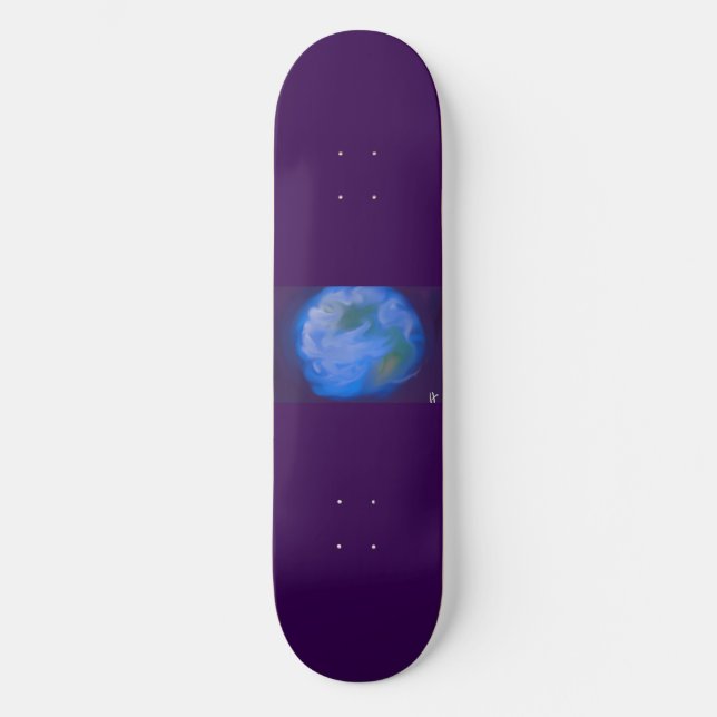 Peaceful Earth Skateboard (Front)