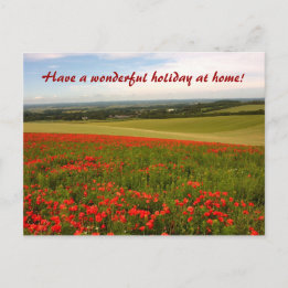 Peaceful English countryside Postcard
