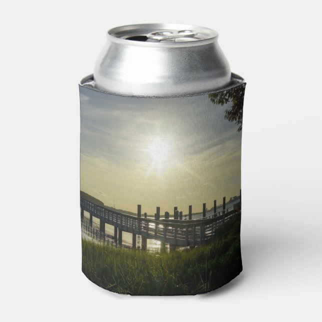 Peaceful Evening At Cooper River Can Cooler (Can Front)