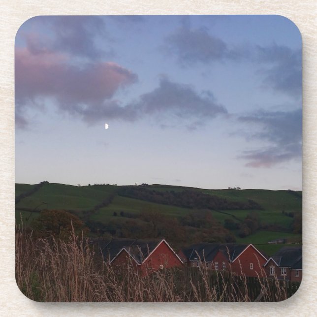 Peaceful Evening in Newtown Coaster (Front)