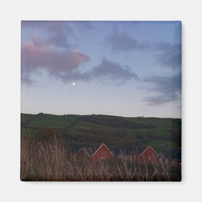 Peaceful Evening in Newtown Magnet (Front)