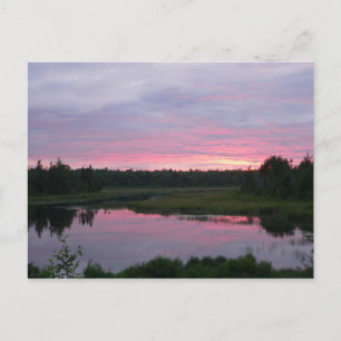 Peaceful evening Postcard