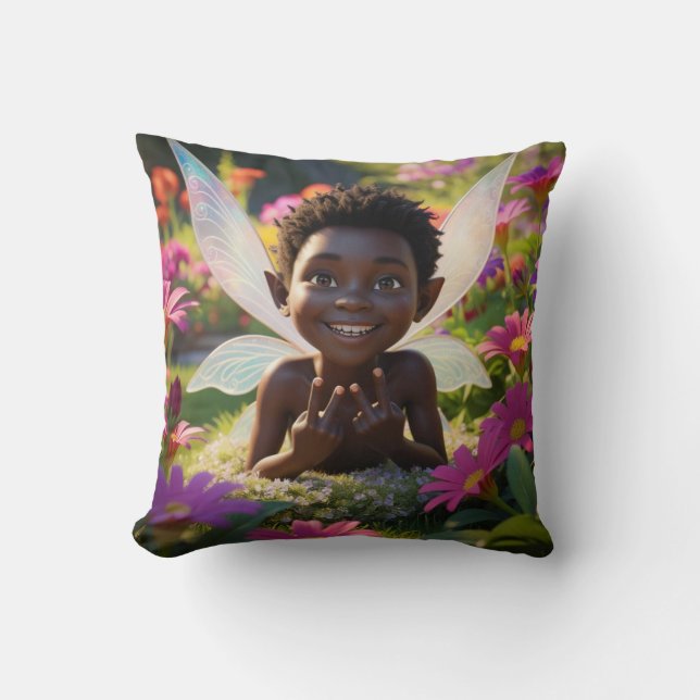 Peaceful Fairy  Cushion (Front)