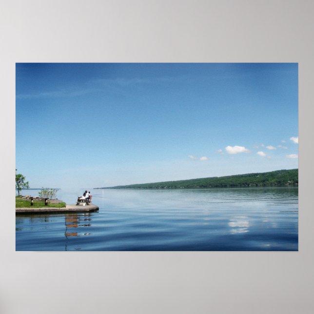 Peaceful fishermen poster (Front)