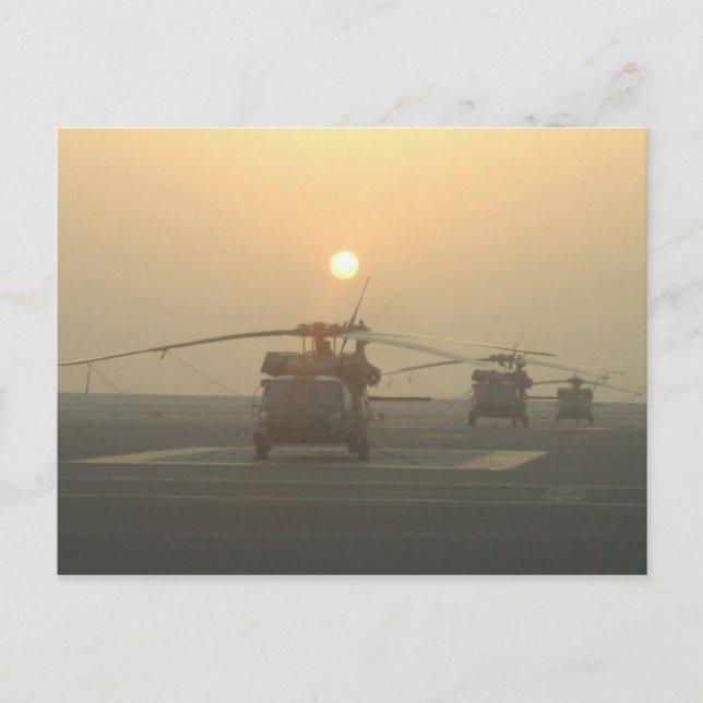 Peaceful Flightline Postcard (Front)