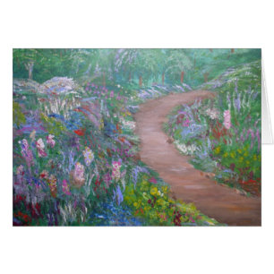 Peaceful Flower Walk