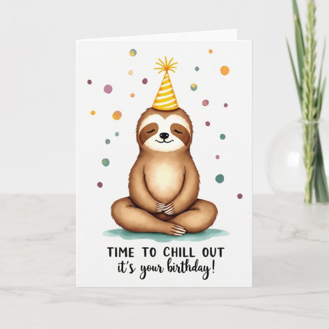 Peaceful Forest Creature Card (Front)