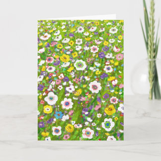 Peaceful Garden Greeting Card by Rino Li Causi
