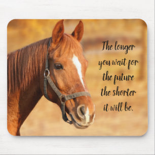Peaceful Horse Mouse Mat