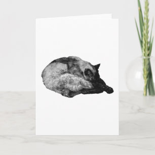 peaceful hush layer card