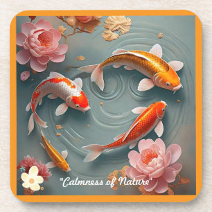 "Peaceful Japanese Haven" Coaster