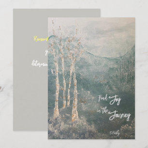 Peaceful Journey Flat Notecard