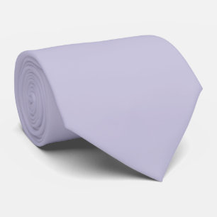 Peaceful Lilac Spring And Summer Solid Color Tie