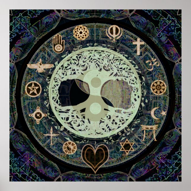 Peaceful Living Poster (Front)