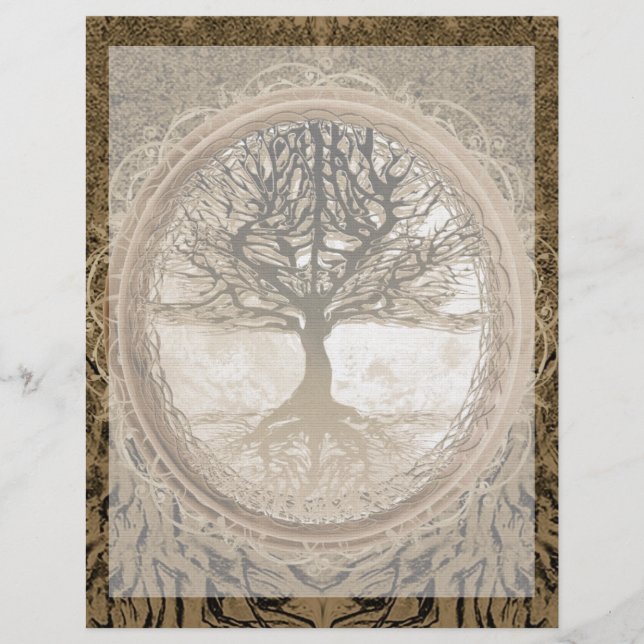 Peaceful Living Tree (Front)