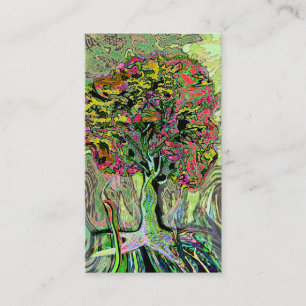 Peaceful Living Tree of Life Business Card