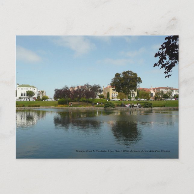 Peaceful Mind & Wonderful Life... Postcard (Front)