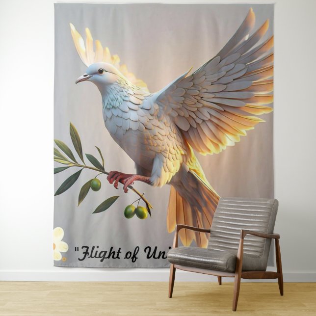 "Peaceful Mindful Moments" Tapestry (In Situ)