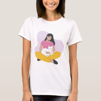 Peaceful Moments with My Cat T-Shirt