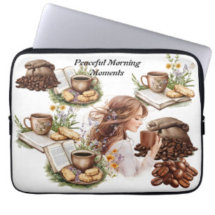Peaceful Morning Moments Towel Laptop Sleeve