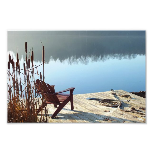 Peaceful Morning Photo Print (Front)