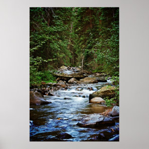 Peaceful Mountain Stream print