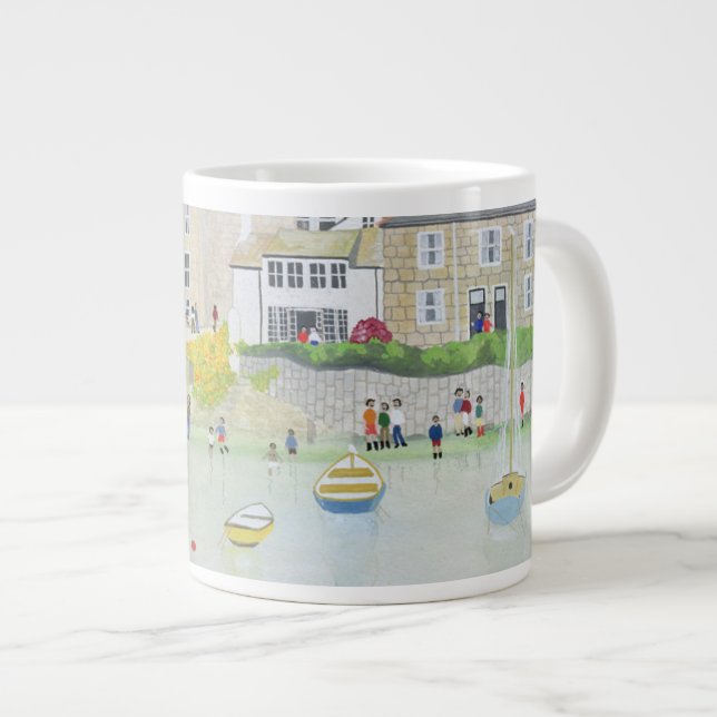 Peaceful Mousehole 1995 Large Coffee Mug (Front Right)
